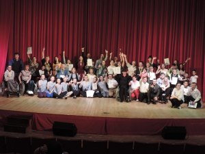 Участники Школы инклюзивного танца